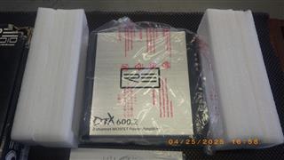 RE Audio DTX600.2 2-Channel 160W RMS Class A/B DTX Amplifier